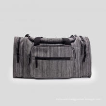 Gray Canvas Oversized Travel Bag